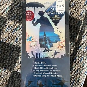 Mary Poppins 40th Anniversary Edition DVD (SEALED)